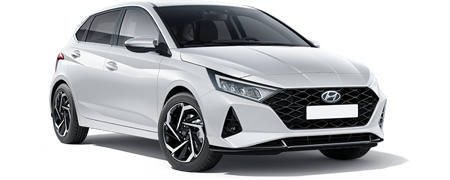 HYUNDAI I20 WHITE 2023